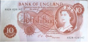 10 shilling note 1966